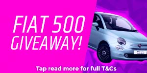 Fiat 500 Giveaway